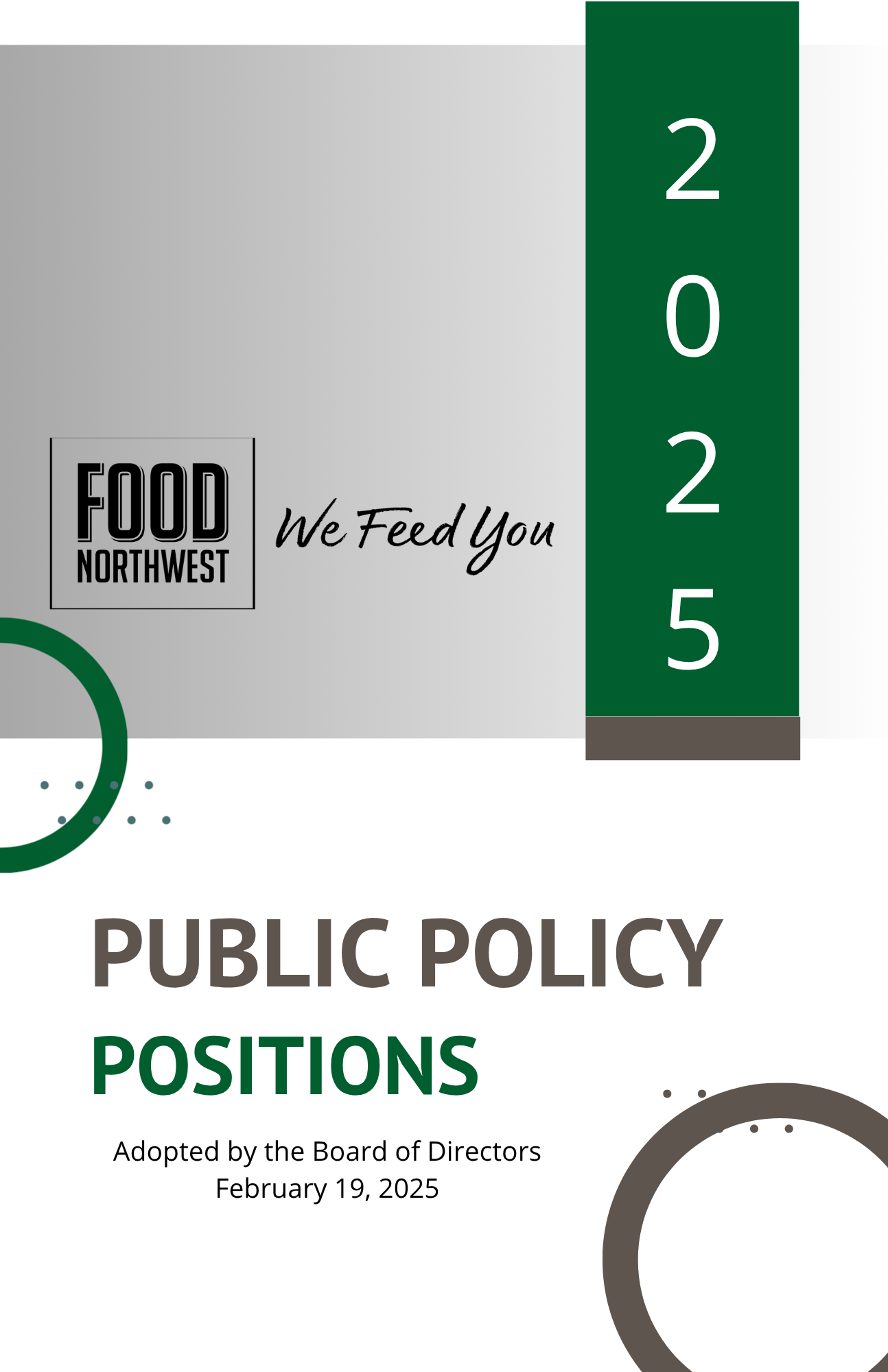 FNW Public Policy Positions 25/26